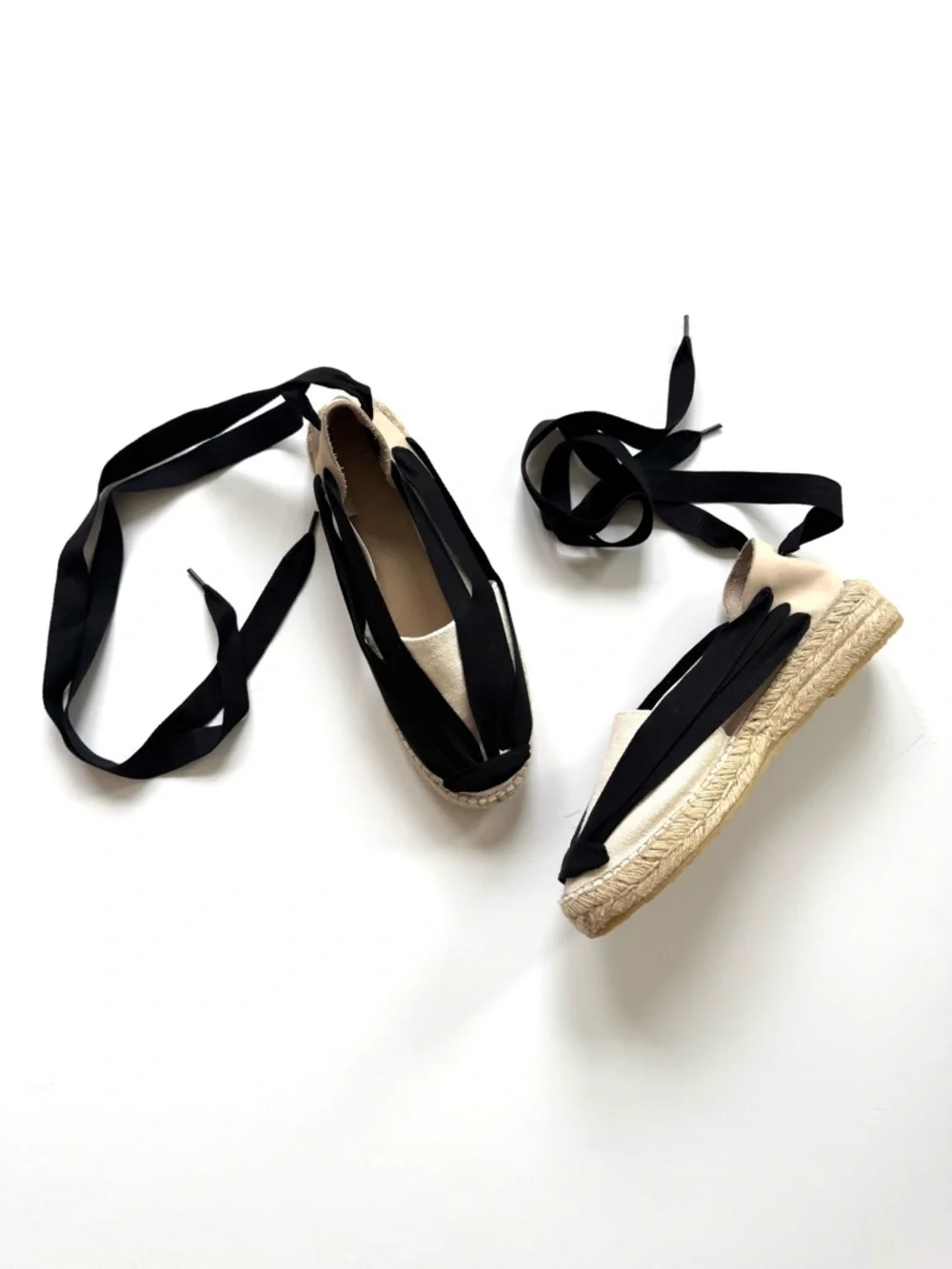 Etèria Spanish Lace Up Espadrilles New 41